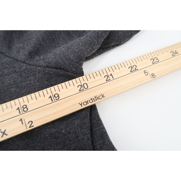 Free Fly Womens Medium Bamboo Fleece Cropped Hoodie Gray Athleisure‎ Yoga - Picture 8 of 10